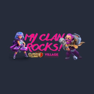 My Clan Rocks Clash Of Clans Hoodie Official Clash Of Clans Merch