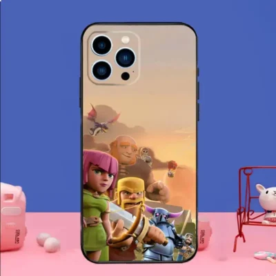 C Clash Of C Clans Game Phone Case For iPhone 15 14 13 12 11 Pro 1 - Clash Of Clans Merch