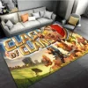 COC C Clash of Clans Strategy Game Area Rugs for Living Room Bedroom Decoration Rug Children 1 - Clash Of Clans Merch
