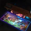 COC S Computer Mouse Pad Gaming Pc Cabinet Desk Mat Mousepad Rgb Keyboard Gamer Mats Accessories 5 - Clash Of Clans Merch