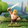 COC Supercell Clash of Clans Official Genuine Barbarian Victory Series Figure Anime Collection of Model Toy - Clash Of Clans Merch