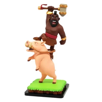 COC Supercell Clash of Clans Official Genuine CLASH Hog Rider Victory Series Figure Anime Collection of - Clash Of Clans Merch