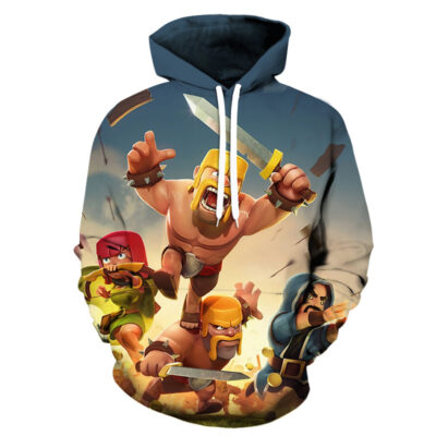 clash of clans supercell 3d hoodie a62738 - Clash Of Clans Merch