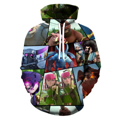 clash of clans supercell 3d hoodie a62740 - Clash Of Clans Merch