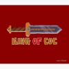 King Of Coc Tapestry Official Clash Of Clans Merch