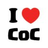 I Love Coc Art Tote Bag Official Clash Of Clans Merch