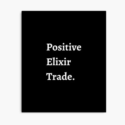 Clash Of Clans Positive Elixir Trade Poster Official Clash Of Clans Merch