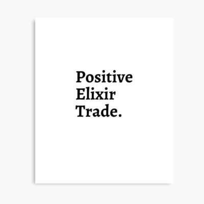 Clash Of Clans Positive Elixir Trade Poster Official Clash Of Clans Merch