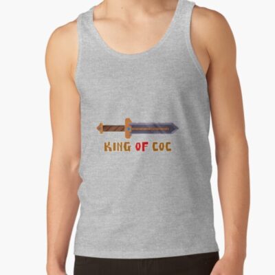 King Of Coc Tank Top Official Clash Of Clans Merch