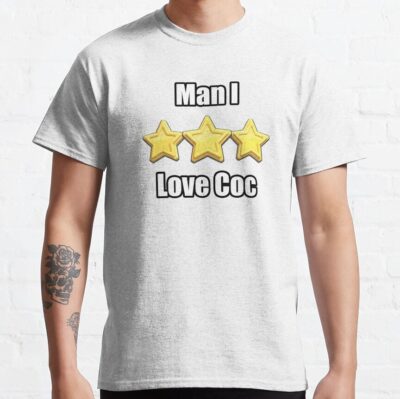 I Love Coc T-Shirt Official Clash Of Clans Merch