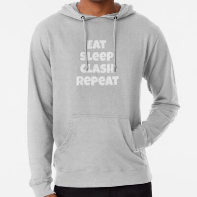 Eat Sleep Clash Repeat Design Hoodie Official Clash Of Clans Merch