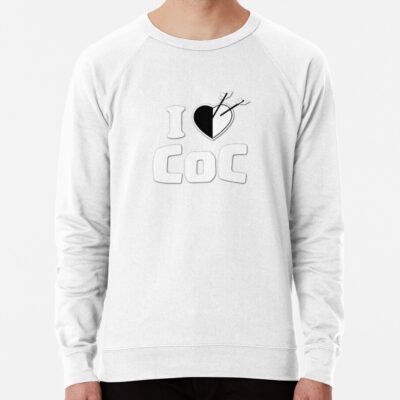 I Love Clash Of Clans Sweatshirt Official Clash Of Clans Merch