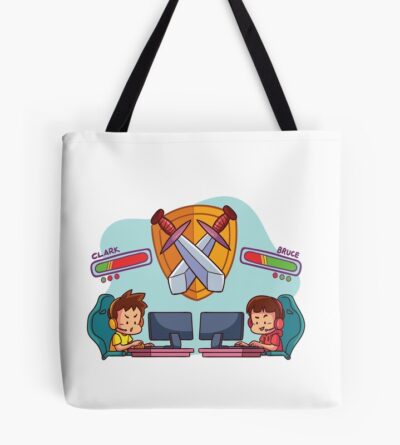 Character Playing Video Games With Friends Tote Bag Official Clash Of Clans Merch