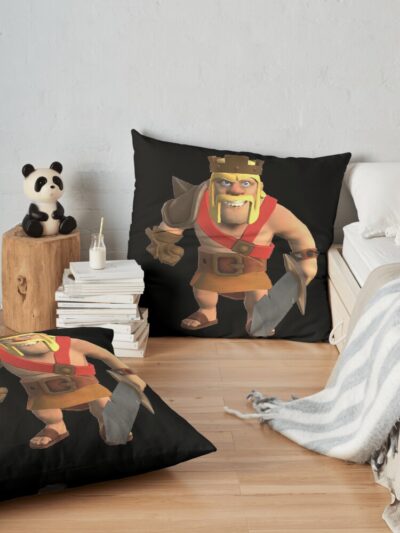 Clash Of Clans Throw Pillow Official Clash Of Clans Merch