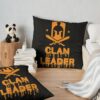 Clan Leader Throw Pillow Official Clash Of Clans Merch