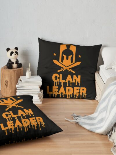 Clan Leader Throw Pillow Official Clash Of Clans Merch