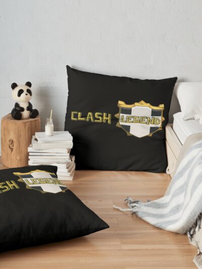 Clash Of Clans Legend Throw Pillow Official Clash Of Clans Merch