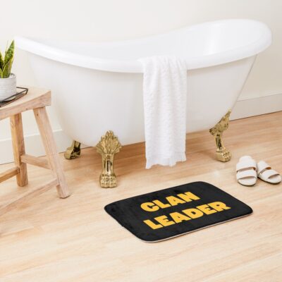 Clan Leader For Coc Gamers Bath Mat Official Clash Of Clans Merch
