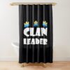 Clash Of Clans Clan Leader - Perfect For Coc Fans And Clash Royale Fans   Classic Shower Curtain Official Clash Of Clans Merch