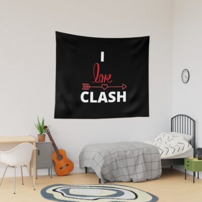 Clash Royale - Clan Love Tapestry Official Clash Of Clans Merch