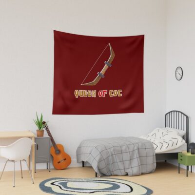 Queen Of Coc Tapestry Official Clash Of Clans Merch