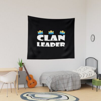 Clash Of Clans Clan Leader - Perfect For Coc Fans And Clash Royale Fans   Classic Tapestry Official Clash Of Clans Merch