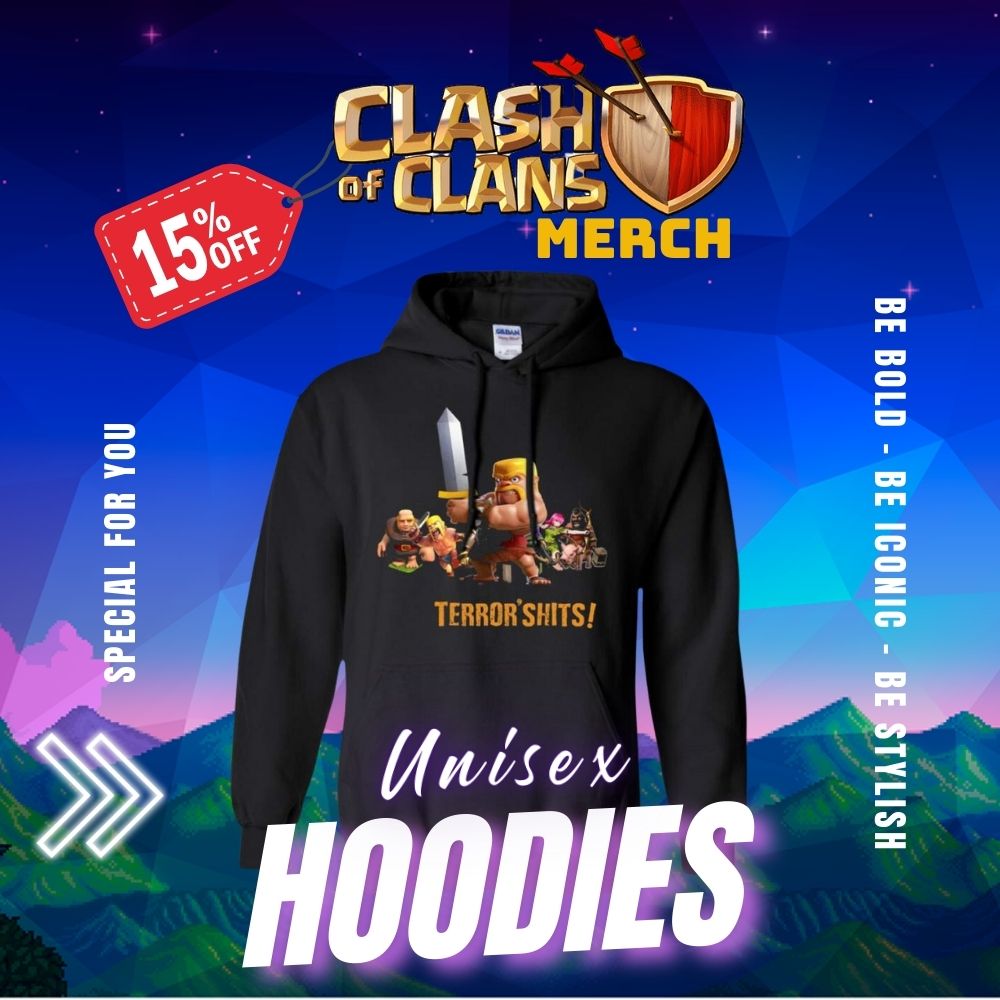 Clash Of Clans Hoodies
